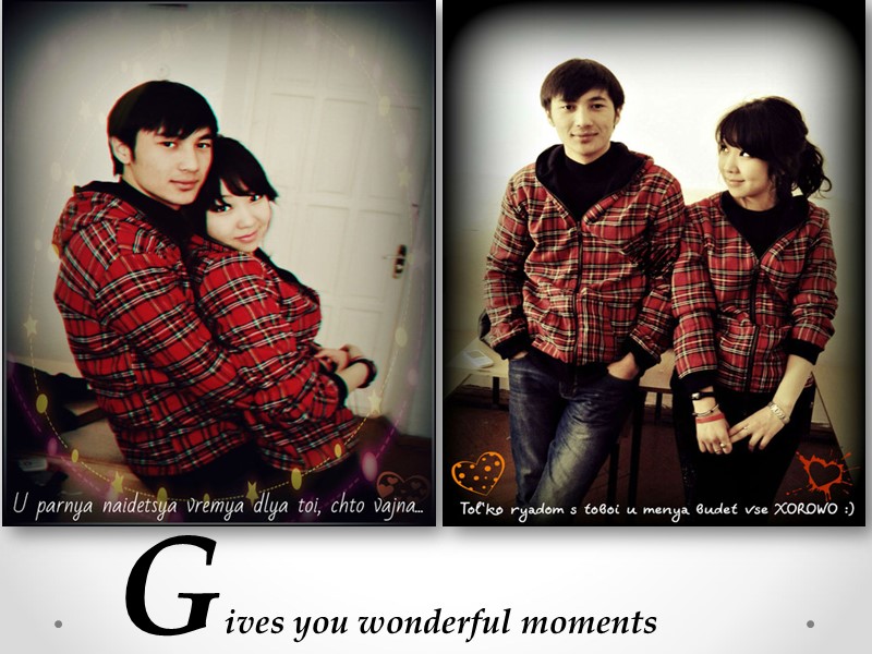 Gives you wonderful moments